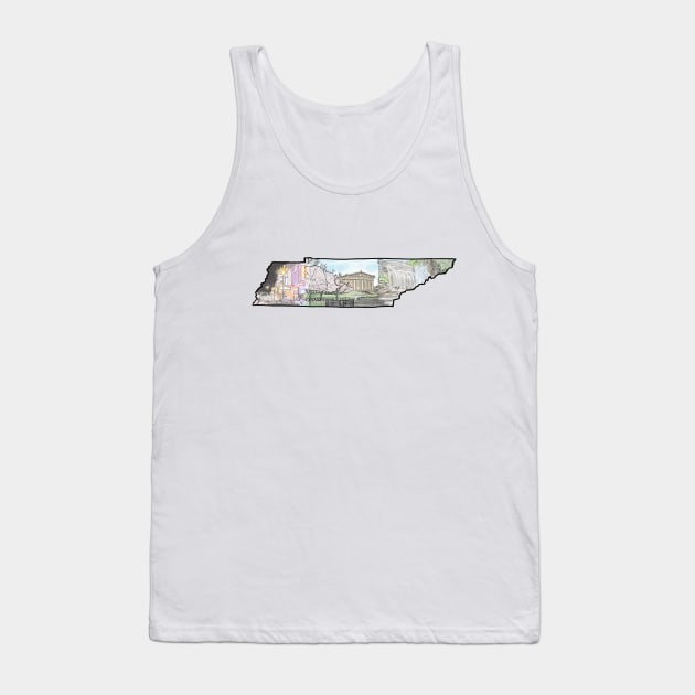 Tennessee Tank Top by TwoBroads